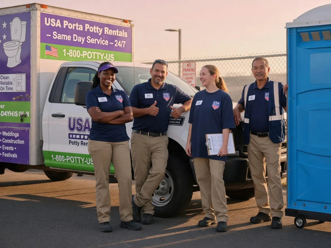 Porta Potty Rental company in Hailesboro, NY